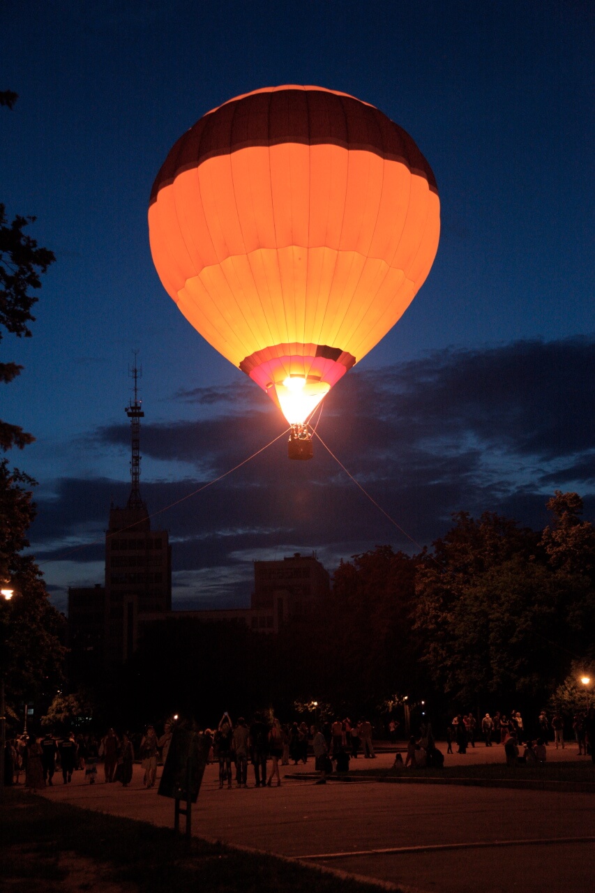 Фотозона из шаров 